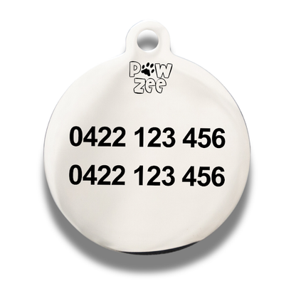 Medical Alert ID Tags Military (Set of 2)